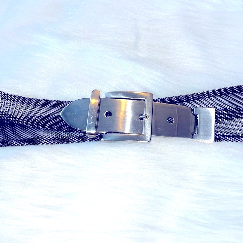 Silver Mesh Belt - Picture 5 of 11